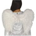 Ailes dAnge en plumes blanches 40cm by PtitC