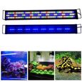 90cm - 120cm Rampe Aquarium LED Blanc Rouge Bleu Vert Lumière Éclairage Lampe pour Poisson Plantes (Modèle A174)-0
