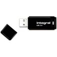 INTEGRAL - Clé USB - 128 Go - USB 3.0 - Noir-0
