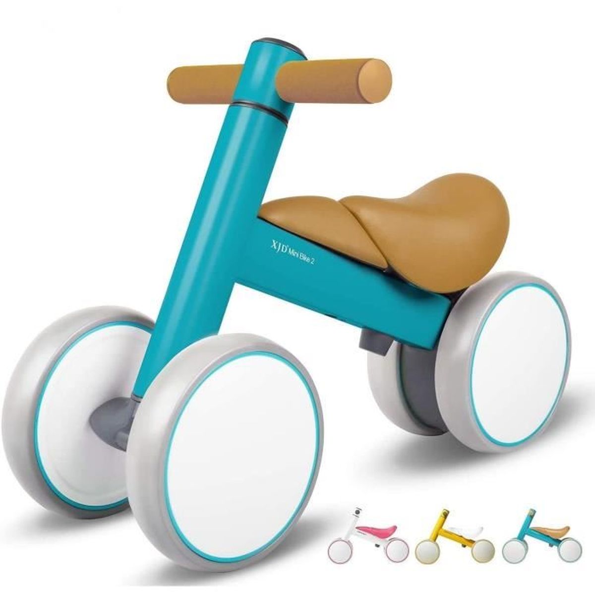 Xjd Velo Bebe Draisienne 1 3 Ans Fille Garcons Velo Enfant Sans Pedales Siege Guidon Reglables Premier Anniversaire Cadeau Bebe Joue Cdiscount Sport