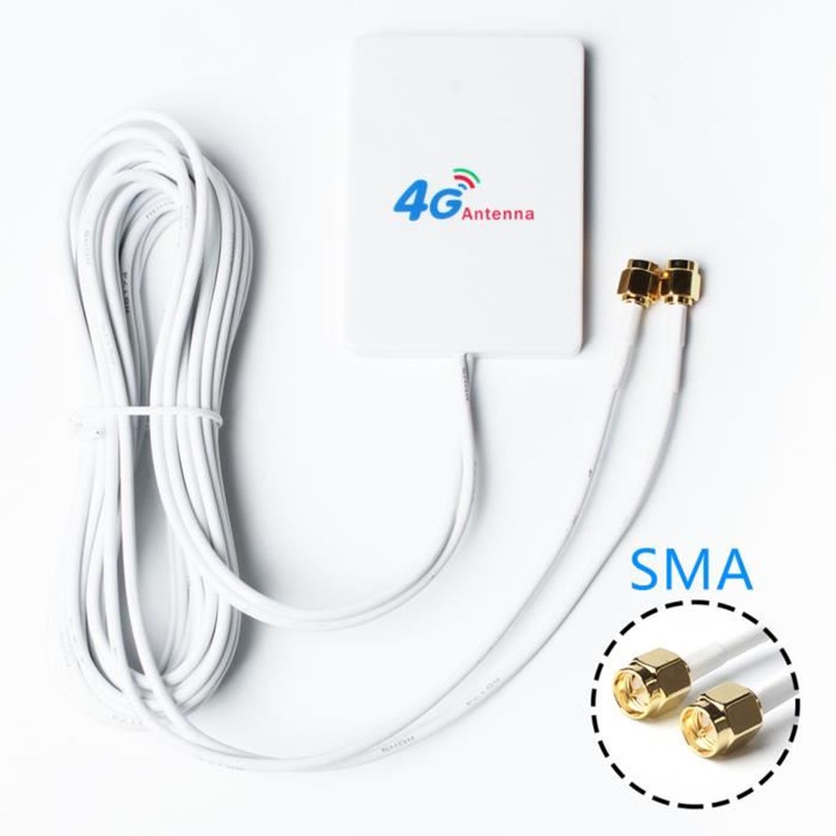 Antenne externe antenne 3G 4G LTE avec connecteur SMA, câble de 3 mètres -  Prix pas cher - Cdiscount