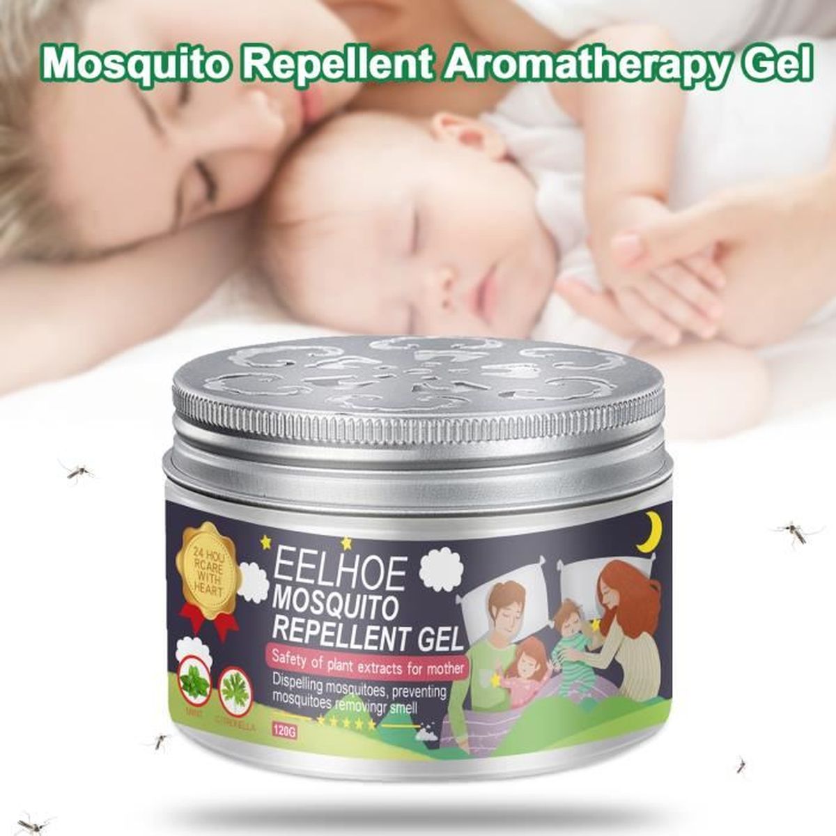 Gel Anti Moustique Pour Pommade D Aromatherapie Anti Piqure De Moustique Interieure Et Exterieure Pour Bebe Enfants Adultes 1g Cdiscount Sante Mieux Vivre