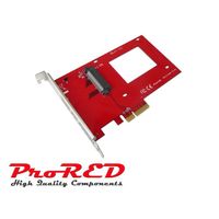 Carte PCIe pour SSD NVMe U.2 - Gamme Professionnelle ProRED