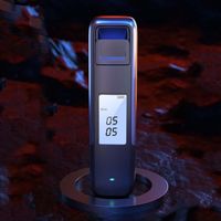 Mèche - Testeur'alcoolémie numérique pour voiture, chargement USB, éthylomètre Portable de haute précision