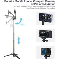 JJC Perche à selfie magnétique avec télécommande sans fil pour iPhone 15 14 13 12 support MagSafe et tous les téléphones Samsung 