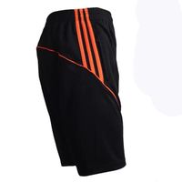 Shorts de sport pour homme FUNMOON, taille élastique, couleur orange