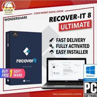 Wondershare Recoverit - Valable à VIE - 2PC WINDOWS/MAC A télécharger