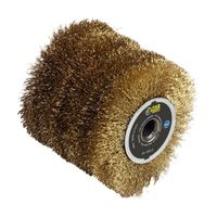 Brosse Abrasive Grain 120 - Largeur 100mm Ø120mm - Brosse Nylon Pour Machine à Satiner Et Polir