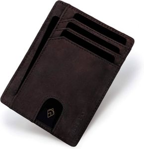 PORTE CARTE Portefeuille Porte Cartes Compact avec RFID Blocag