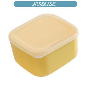 Boîte De Rangement Pour Fromage – Couvercle Rabattable – Contenant à Tranches – Plastique Transparent