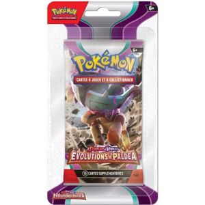 CARTE A COLLECTIONNER Booster Pokemon Ecarlate et Violet 02 - ASMODEE - 