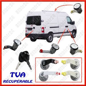 Kit Serrures De Porte 2 Clés Nissan Kubistar