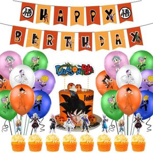Kit Anniversaire Dragon Ball Z Cdiscount Kit Anniversaire Dragon Ball Z Cdiscount