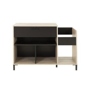 2 Portes OF9700 Ouvert Buffet Cube Étagère Rétro LP Vinyle Rangement 2 Portes OF9700 Ouvert Buffet Cube Étagère Rétro LP Vinyle Rangement