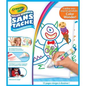jeu de coloriage crayola color wonder bureau d art sans mess avec des timbres conseil colorant ioi3f cdiscount jeux jouets 50e anniversaire