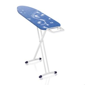 Petite Planche à Repasser Pliable avec Repose-Fer, 76 X 31cm Mini Planche a Repasser, Planche Repasser Table, Pieds AntidéRapants - Maison