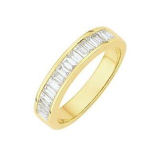 bague diamant baguette or jaune bague diamant baguette or jaune