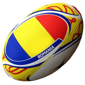 BALLON DE RUGBY Ballon Roumanie RWC 2023 - rwc23 flag ball - Taille 5