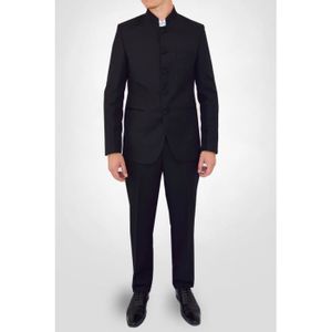 Costume homme col mao - Cdiscount