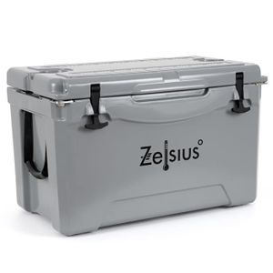 SAC ISOTHERME Zelsius Coolbox 50 litres | gris | Glacière | Boîte réfrigérante portable