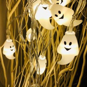 GUIRLANDE D'EXTÉRIEUR Guirlande lumineuse LED Halloween Ghost Festival-L