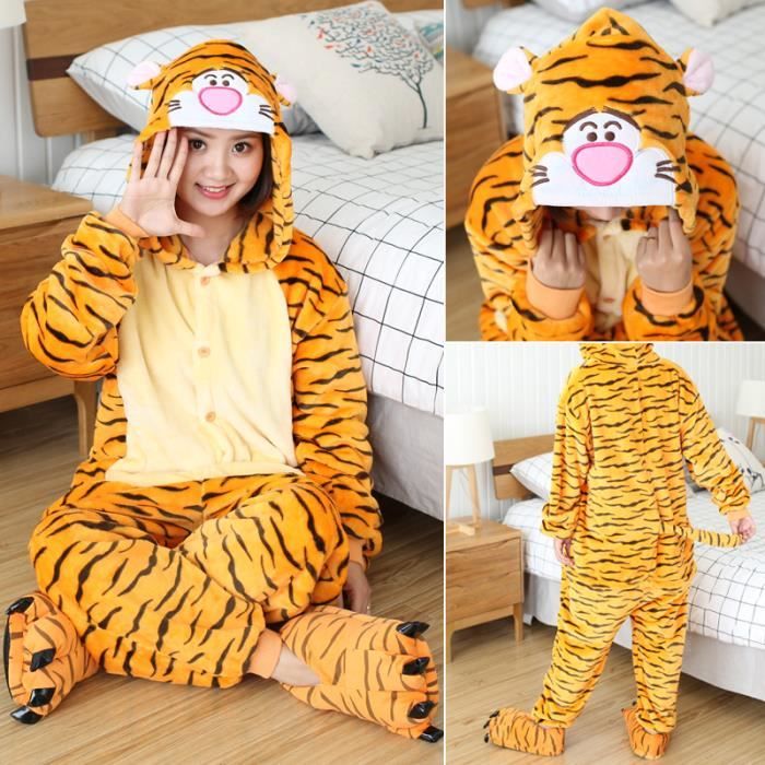 Pyjama combinaison zebre Cdiscount