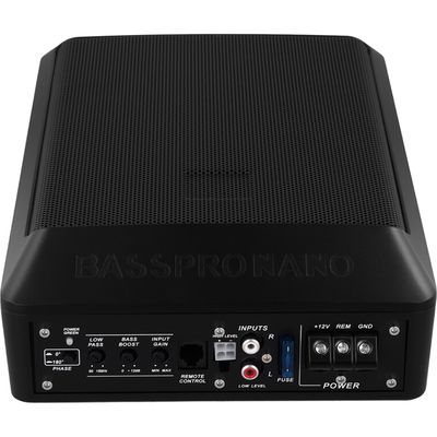 1 subwoofer voor LANZAR MAX PRO MAXP64 6,5 16,5 cm 165 mm 300 watt rms en 600 watt max single coil 4 ohm kofferdeksel autodeuren, 1 stuk montage faston