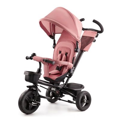 WODFARR Tricycle Bébé Évolutif, Draisienne Évolutif, Trike Bebe, Velo Poussette Bebe Évolutif, Velo Enfant 5 Ans, De 9 Mois,Accompagner Les étapes Multiples (Grand Rouge