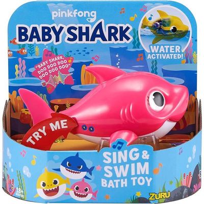 Mama shark toy top