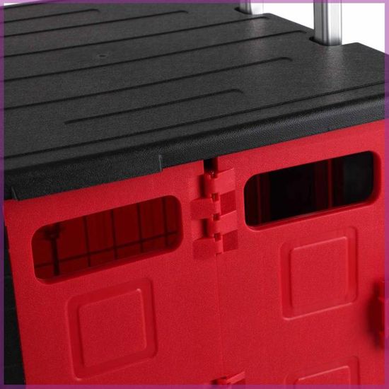 Support Rotatif Pour Peinture Jantes – Arbre à Jantes Mobile 360° Avec 4 Cônes Réglables Et Roues (Charge Max 100 Kg) – Rouge