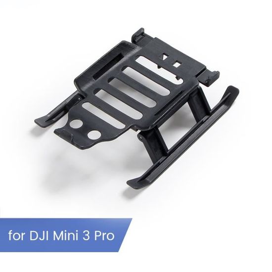 2 Sets De Trains D'atterrissage Surélevés Noirs Pour DJI Phantom 1 & 2 Vision - Hauteur Augmentée, Stabilité Améliorée