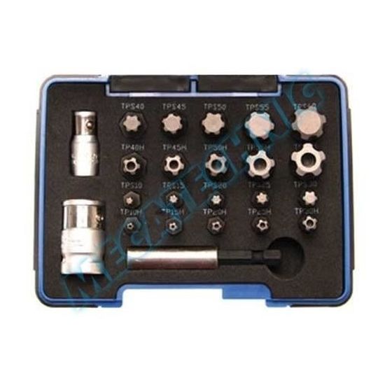Tournevis à Cliquet 40 Pieces Embouts Plat Crusiforme Pozidriv Torx Douille