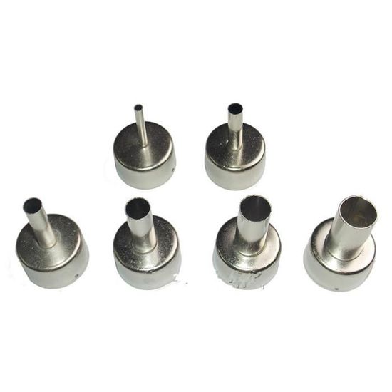 Kit 8 Buses Pour Pistolet à Air Chaud - Acier Inoxydable - 3 à 12mm - Compatible 850