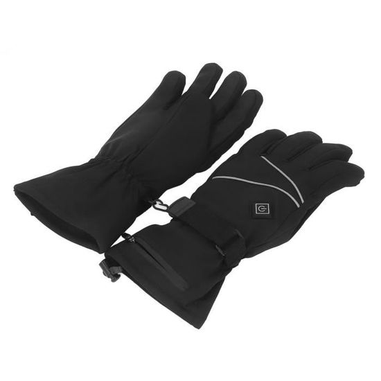 Gants Chauffants USB Avec 3 Niveaux De Température (37°C à 45°C) - Imperméables, Coupe-vent, Compatibles écran Tactile - Pour Ski, Vélo, Randonnée