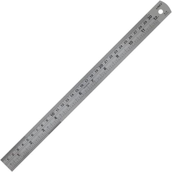 ZHYUAN Règle De Marquage 30 Cm Avec Butée - Jauge Positionnement, Équerre Angle En Acier Inoxydable + Marqueurs
