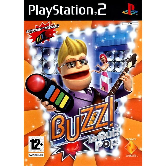 Sony Buzz Pop Quizz / Jeu Console PS2