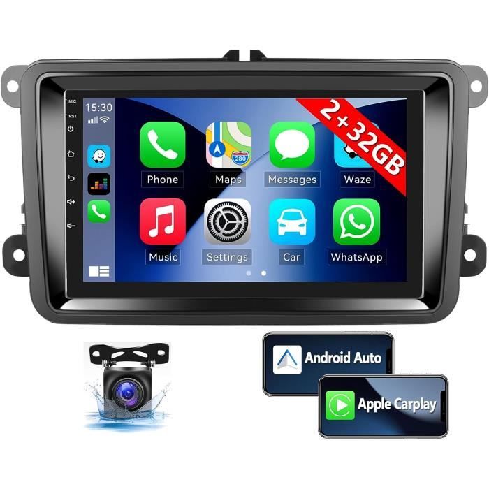 Autoradio Android 13 Pour VW Caddy 2003-2020 - 7 Pouces, CarPlay/Android Auto Sans Fil, GPS, Caméra De Recul Incluse