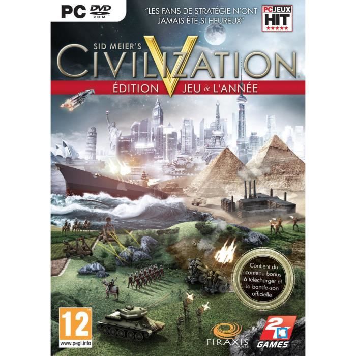 Take 2 Civilization V Goty / Jeu PC