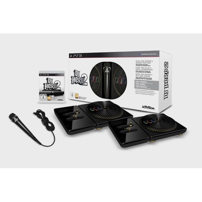 Dj hero 2 bundle ps3 hotsell