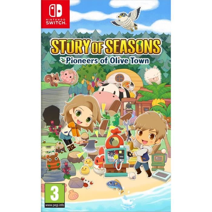 Story of Seasons : Pioneers of Town Jeu Switch