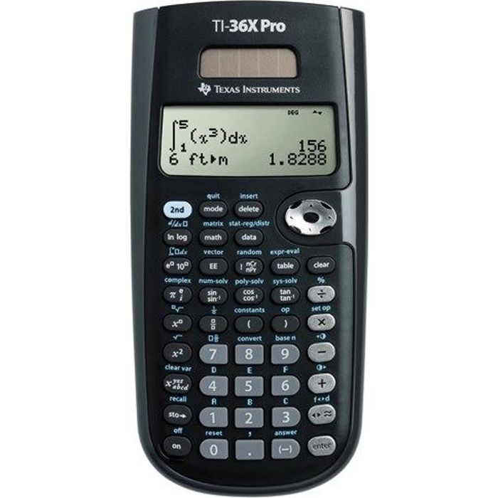 TEXAS INSTRUMENTS Calculatrice Scientifique TI 36 X PRO