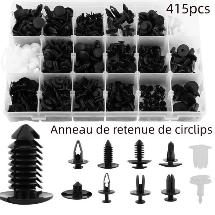 Lot De 50 Rivets De Fixation Extensibles Pour Voiture - Diamètre 6 Mm - Pour Pare-chocs, Portes, Panneaux - 4