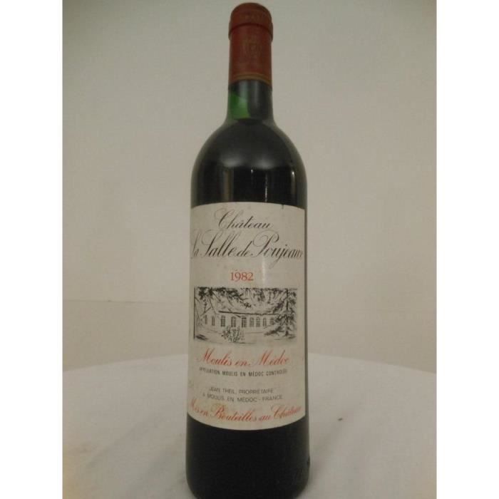 moulis la salle de château poujeaux rouge 2006 - bordeaux france
