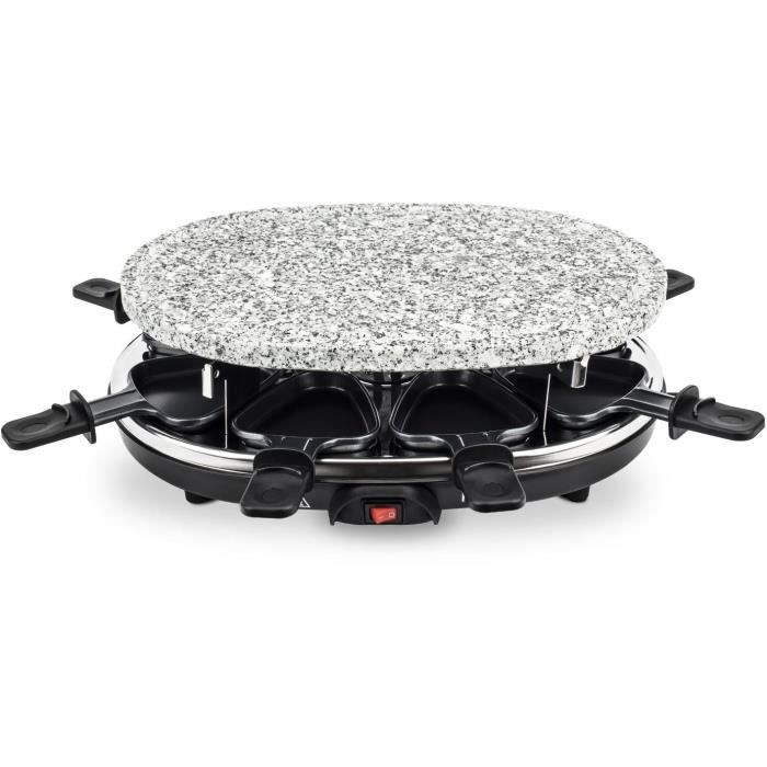 H.KOENIG RP85 - Appareil à raclette et pierre à cuire 8 personnes