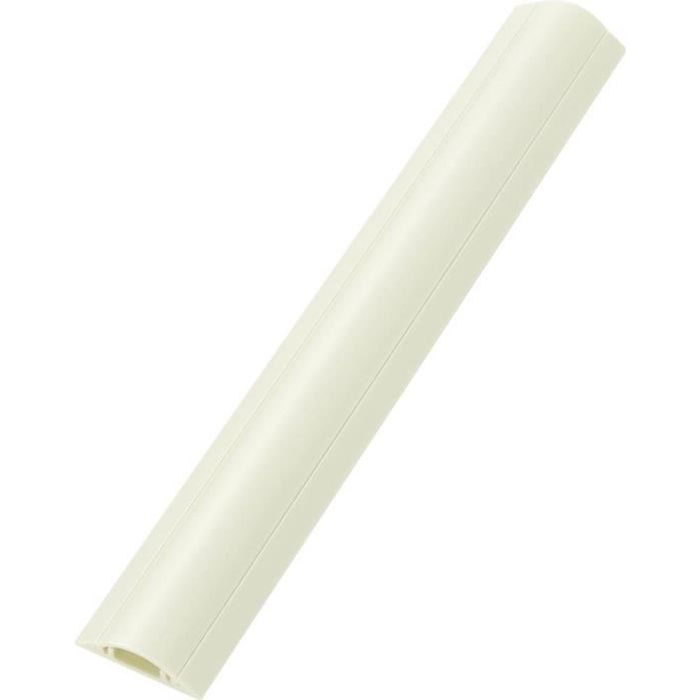 Protège-câbles PVC blanc TRU COMPONENTS TC-RDAR30AMWWM203 1592915 Nombre de canaux: 1 Longueur 1000 mm 1 pc(s) - MOULURE - GOULOTTE