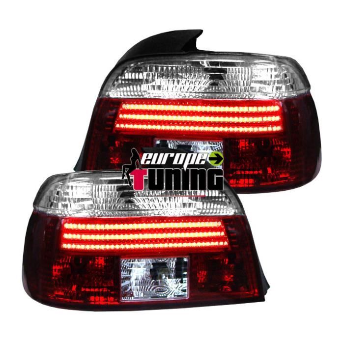 feux arrières design, LED CELIS, blanc-rouge, E39,... 95-00 LED pour: BMW serie 5 (E39) 95-03