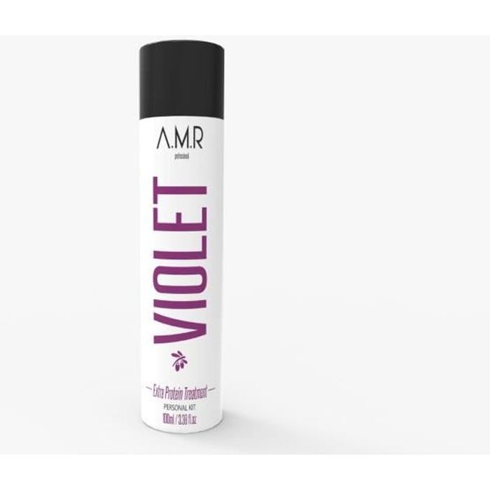 A.M.R. Professional LISSAGE PROTEINE - AMR VIOLET - EXTRA PROTEIN TREATEMENT - SANS FORMOL (100 mL)