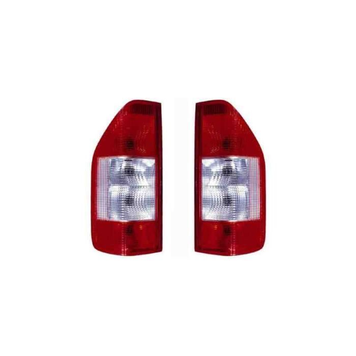 Feu arrière droit MERCEDES SPRINTER I (W901-W905), 2002-2006, (rouge/blanc), . 16509134