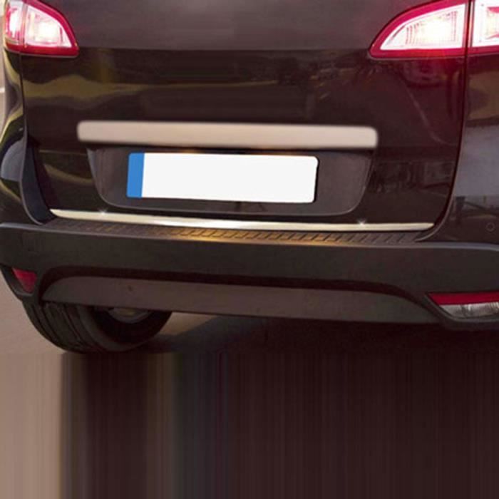Arrière Coffre Couvercle Moulure pour Renault Grand Scenic III 2009-2016 acier inox Chromé
