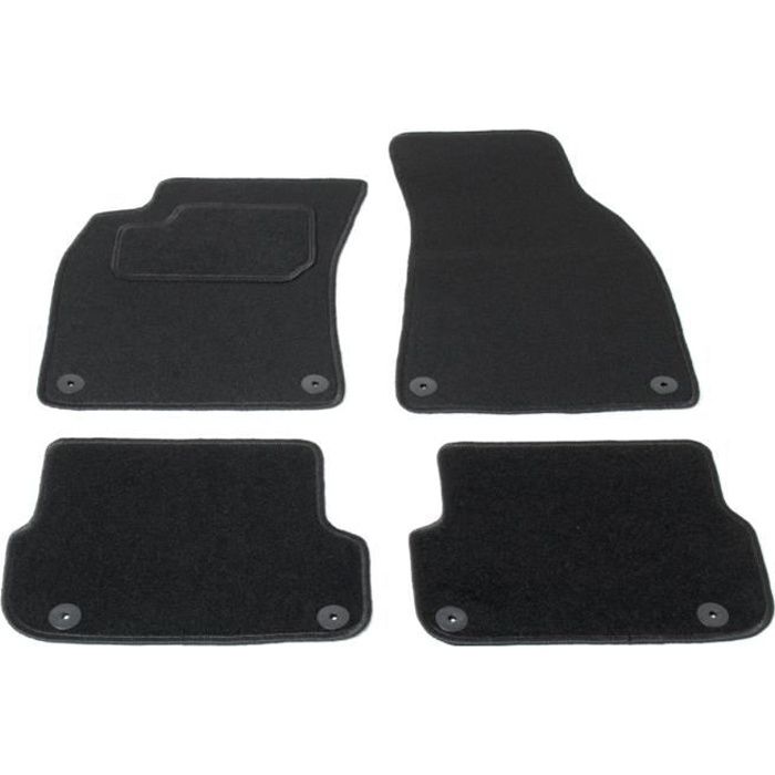 Tapis Audi A6 C6 2004-2011 - set de 4 (2 avant et 2 arrière)